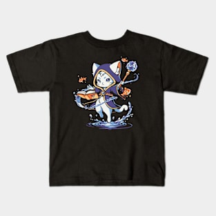 Water Magic Cat Kids T-Shirt